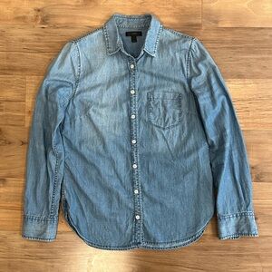 J. crew Chambray Shirt Size 2